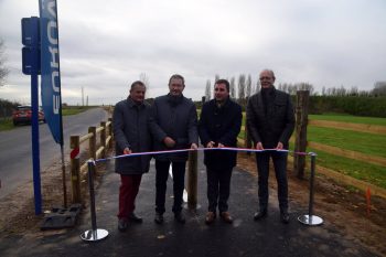 Inauguration de la piste cyclable