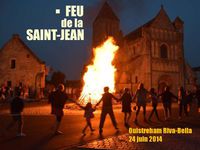 Feu de la Saint-Jean - Ouistreham Riva Bella - 24 juin 2014