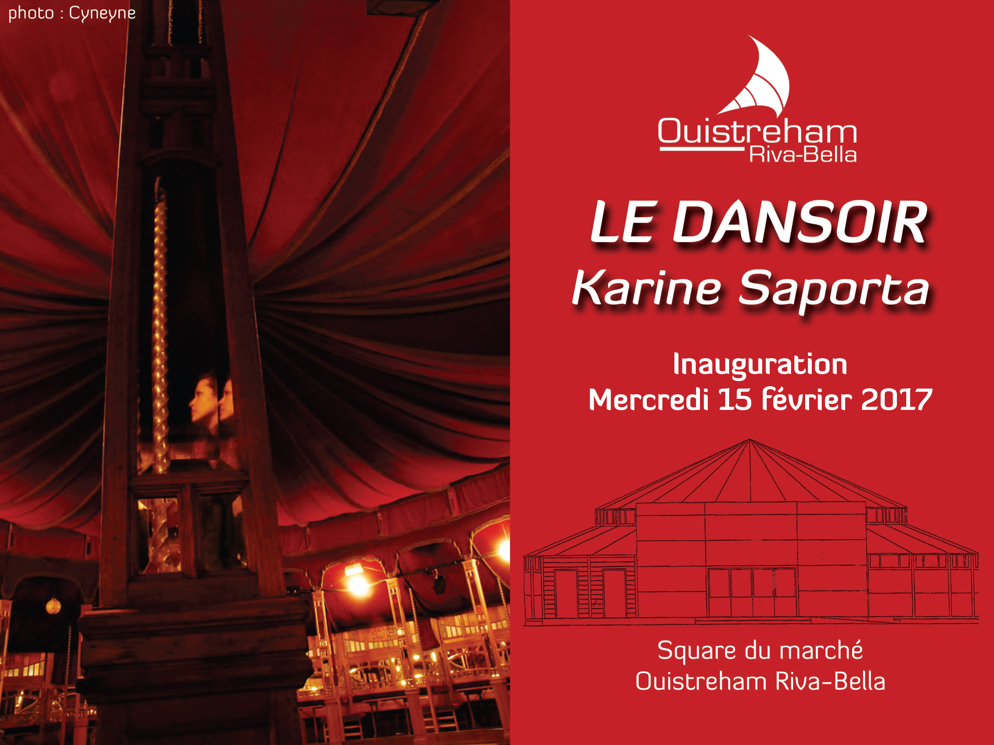 Inauguration Dansoir Karine Saporta