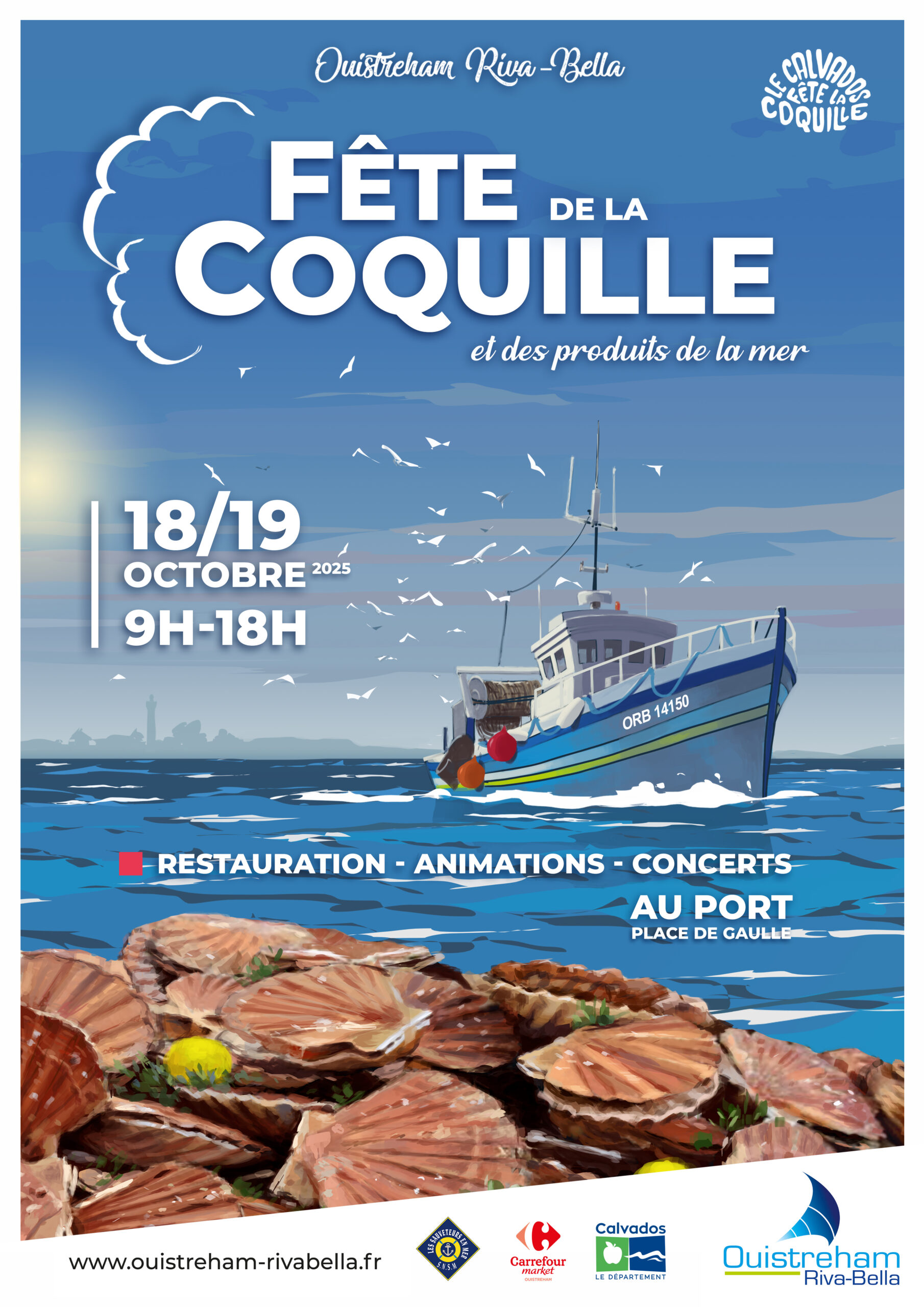 Fête de la coquille et des produits de la mer - 18 et 19 octobre ...